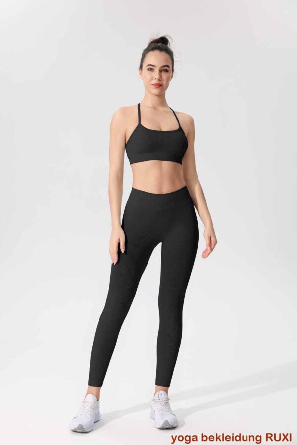 4 Laufleggings mit Taschen fuer Damen RUXI de579