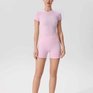 4er Pack Yogahosen mit hoher Taille fuer Damen RUXI de1143