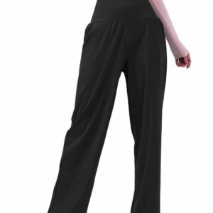 Ausgestellte Yoga Trainingshose fuer Damen RUXI de790