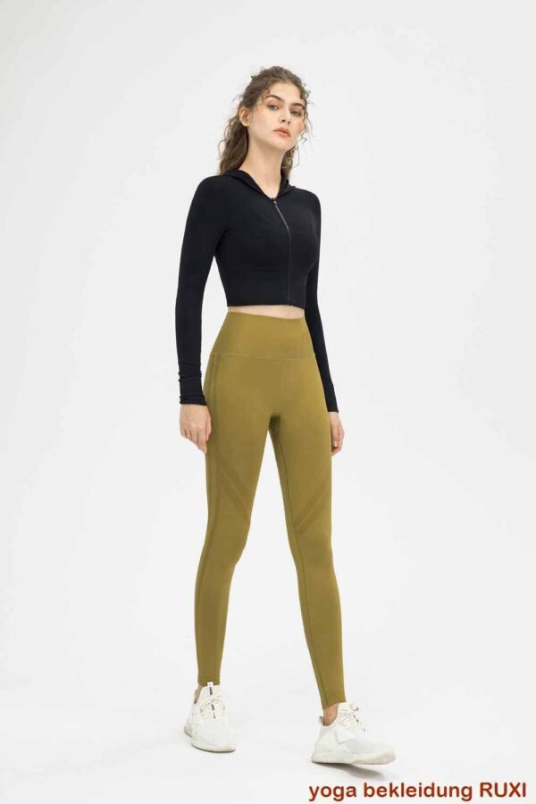 Bequeme Capri Yogahose aus Baumwolle RUXI de383