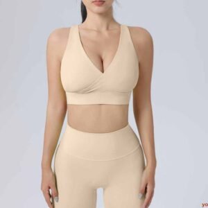 Bequeme Stretch Sporthose mit weitem Bein RUXI de273