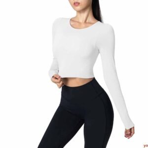 Bequeme Yoga Buerohose fuer die Arbeit RUXI de428