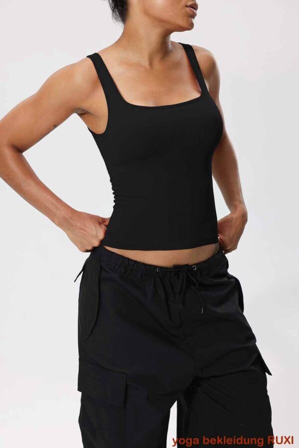 Bootcut Yogahose fuer Damen dehnbar hohe Taille RUXI