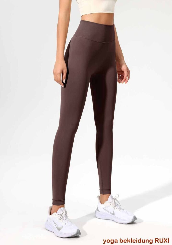 Booty Sport Shorts mit hoher Taille fuer Damen RUXI de3404