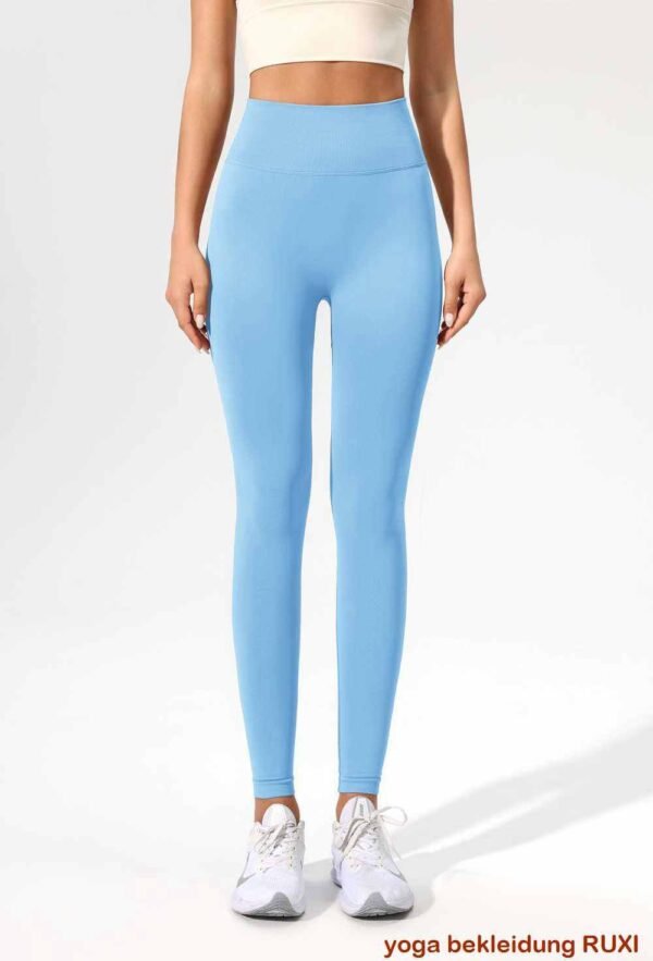 Dunkelblaue Yogahose mit hoher Taille RUXI de856