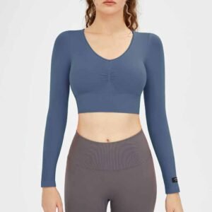 Eleganter Yoga Anzug fuer Damen bequeme Activewear RUXI