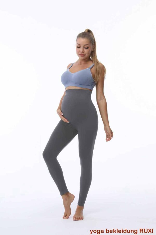 Enge Yogahose fuer Damen hohe Taille Workout Leggings