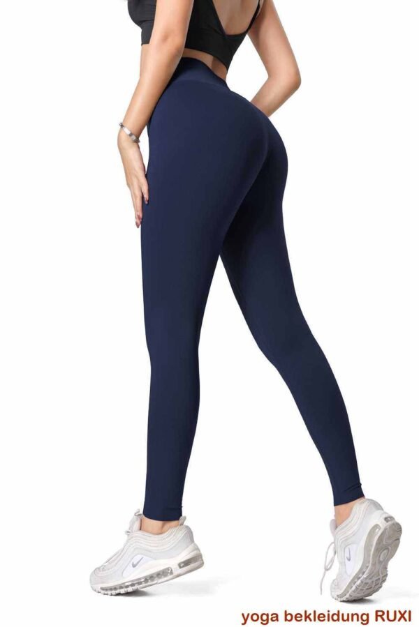 Essentials Leggings mit hoher Taille fuer Damen RUXI de838