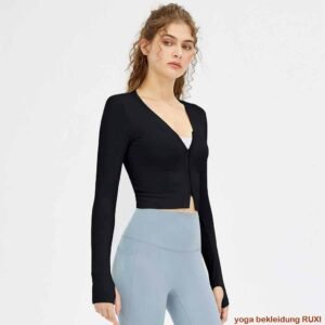 Flare Out Stretch Leggings mit hoher Taille RUXI de596