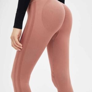Gemuetliche karierte Yogahose fuer aktiven Komfort RUXI