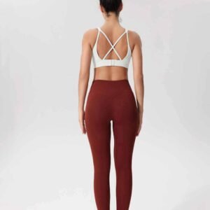 Heather Chrome Yogahose Premium Komfort Passform RUXI