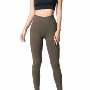 Hellblaue Yogahose mit hoher Taille RUXI de243