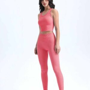 Klassische schwarz weisse Gym Leggings RUXI de1234