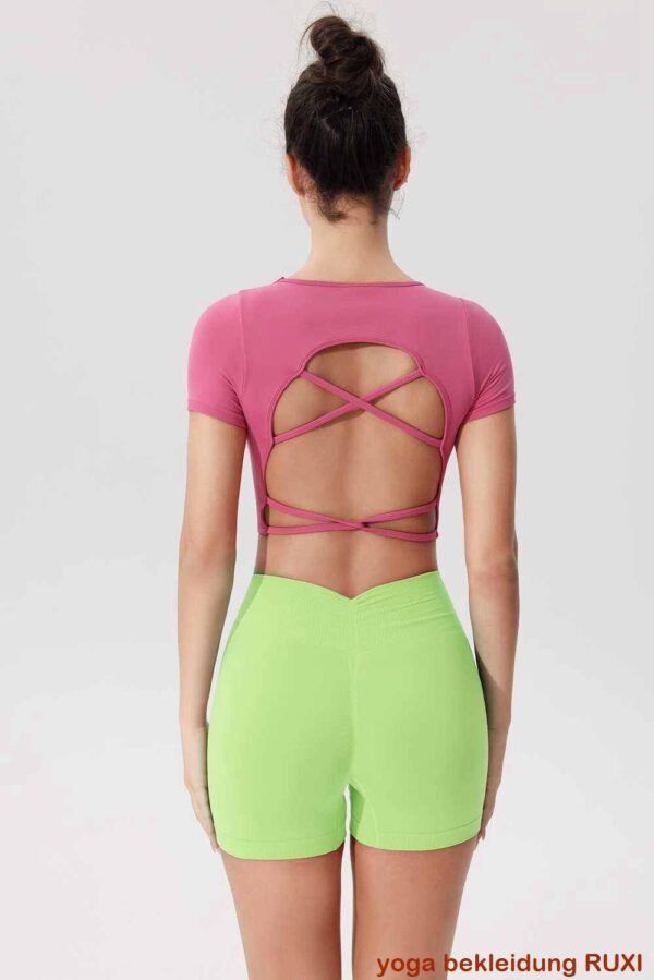 Kleine Booty Yogahose fuer bequeme Passform RUXI de3874