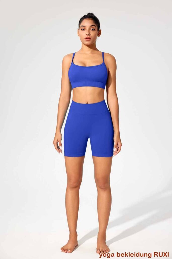 Lange Laufshorts fuer Damen mit Taschen RUXI de3236