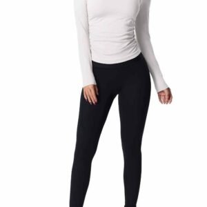Leggings mit Schlaghose und hoher Taille fuer Damen RUXI