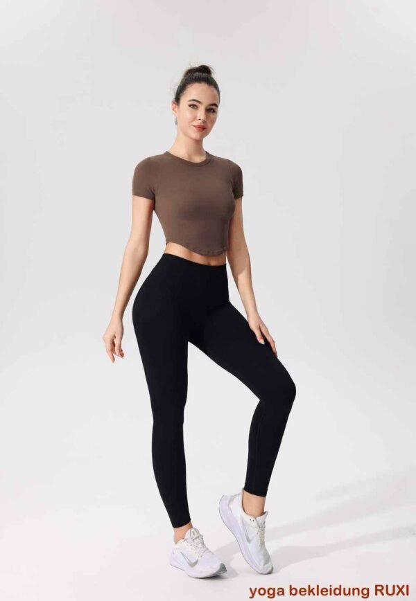 Leggings mit Scrunch Back fuer Damen RUXI de719