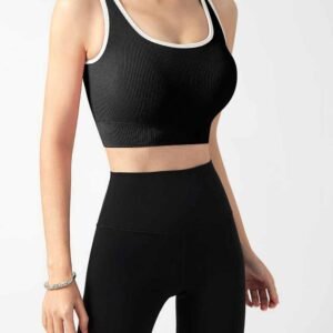 Nahtlose Fitness Leggings fuer Damen RUXI de854