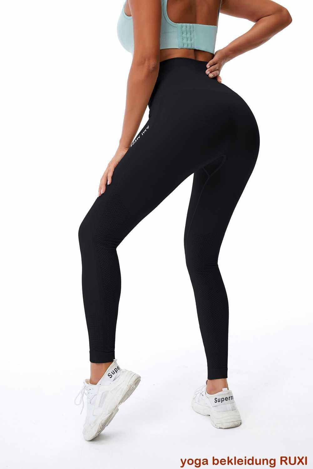 Nahtlose Gym Bum Leggings mit hoher Taille RUXI de757 Nahtlose Gym Bum Leggings mit hoher Taille RUXI de757