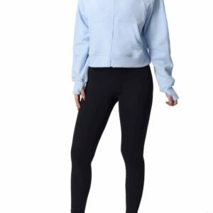 Nahtloses BH und Leggings Set fuer ganztaegigen Komfort