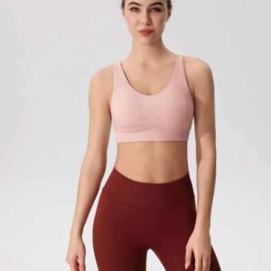 Neonpinke Yoga Shorts fuer aktiven Komfort RUXI de3825