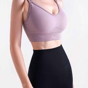 Passendes Set aus Yogahose und Top fuer Damen RUXI de672