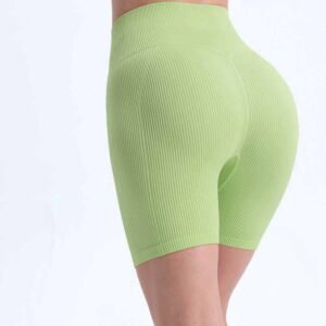 Schlagleggings mit V Taille fuer Damen RUXI de657