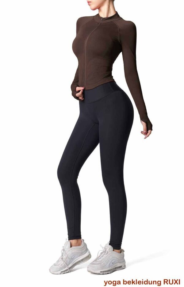 Schwarze Yogahosen von Local fuer Damen RUXI de938