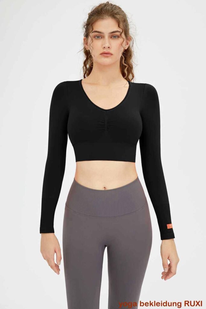 Ultrakomfortabler Lycra Sport BH fuer aktive Frauen RUXI