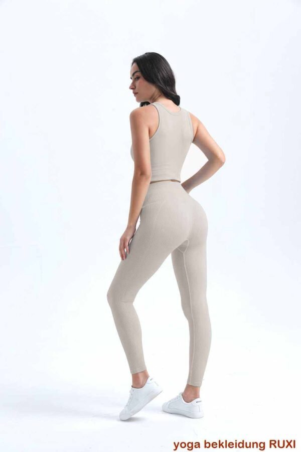 V foermige Leggings mit hoher Taille fuer Damen RUXI de748