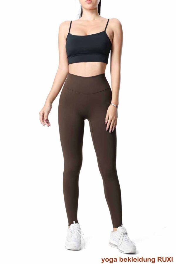 V foermige Yogahose mit hoher Taille RUXI de875