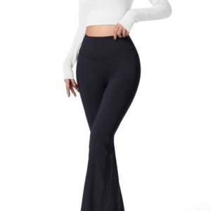 Workout Leggings mit Marmor Print und hoher Taille RUXI