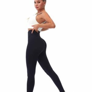 Workout Leggings mit hoher Taille und Taschen RUXI de363