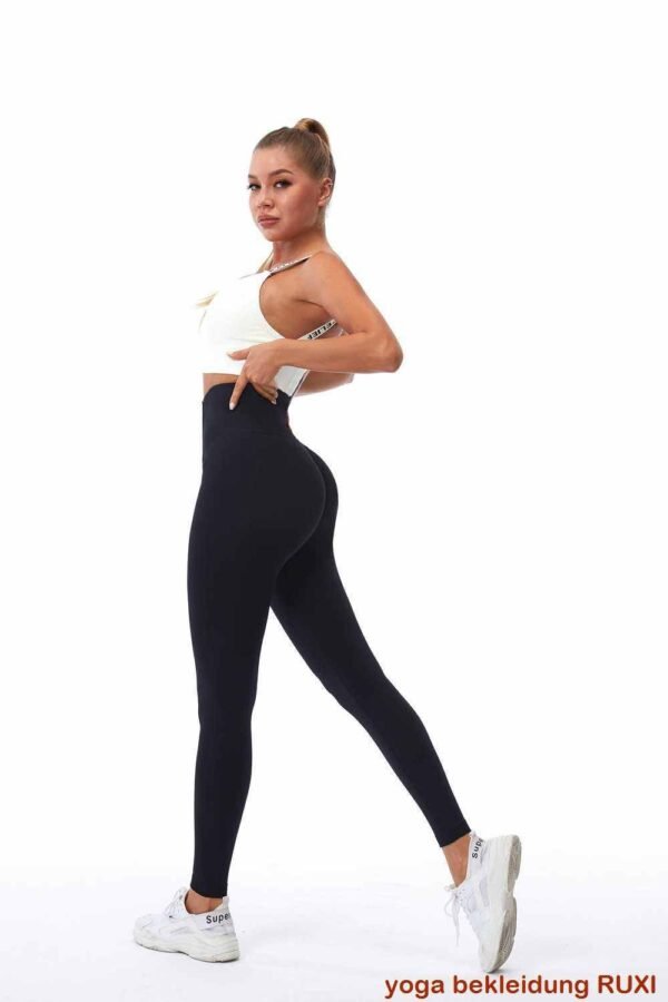 Workout Leggings mit hoher Taille und Taschen RUXI de363