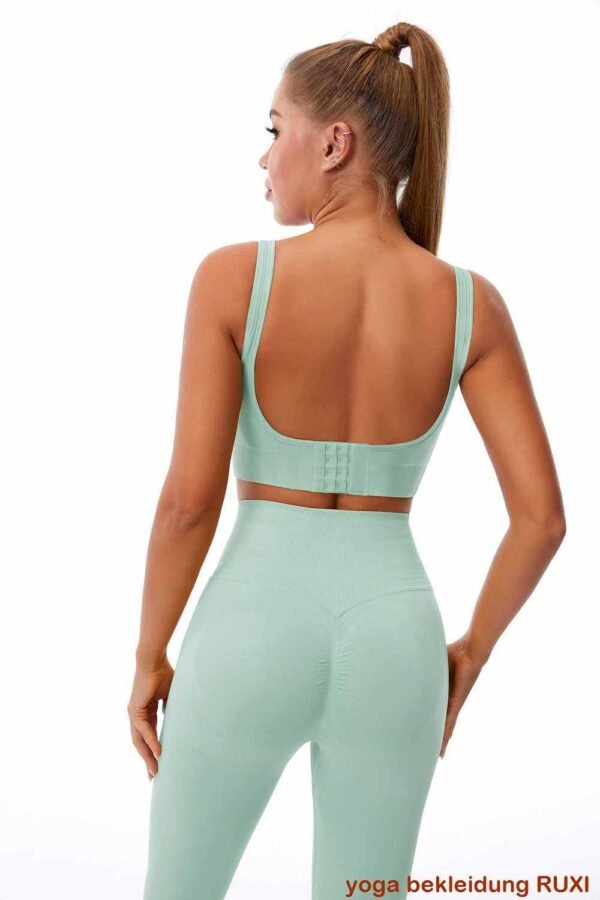 Yoga Capri Leggings mit hoher Taille fuer Damen RUXI de336