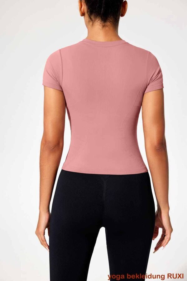 Yoga Leggings mit V Ausschnitt und ausgestelltem Bein