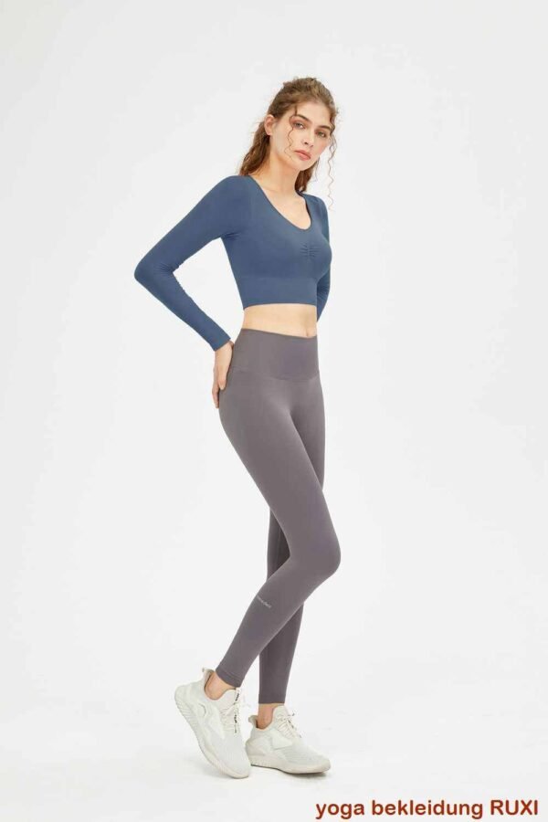 Yoga Shorts fuer Damen mit Taschen RUXI de501