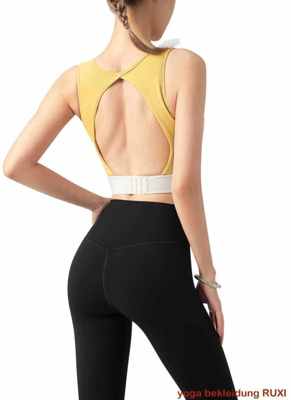 Yoga Shorts mit umgeschlagenem Bund RUXI de3955