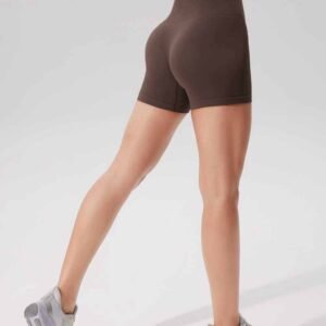 Yoga Shorts mit umgeschlagener Taille RUXI de3790