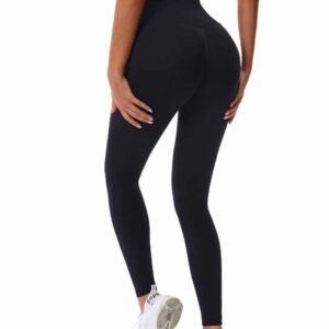 Yoga Strumpfhose mit hoher Taille fuer Damen RUXI de1316