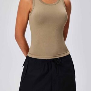 Yogahose mit Camouflage Muster und Stretch Passform RUXI