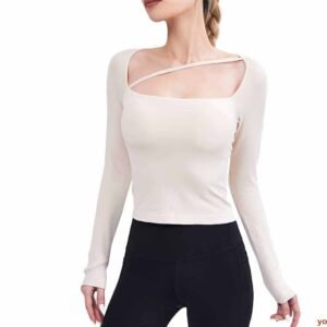 Yogahose mit Kuh Print hohe Taille Stretch Leggings