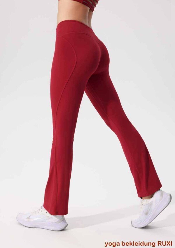 Yogahose mit V Taille bequeme hohe Passform RUXI de1184