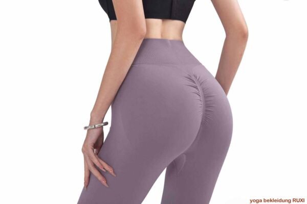 Yogahose mit umgeschlagener Taille RUXI de327